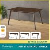 Mitti Solid Wood Dining Table Singapore