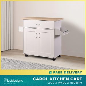 Carol Kitchen Cart by Flexidesignx
