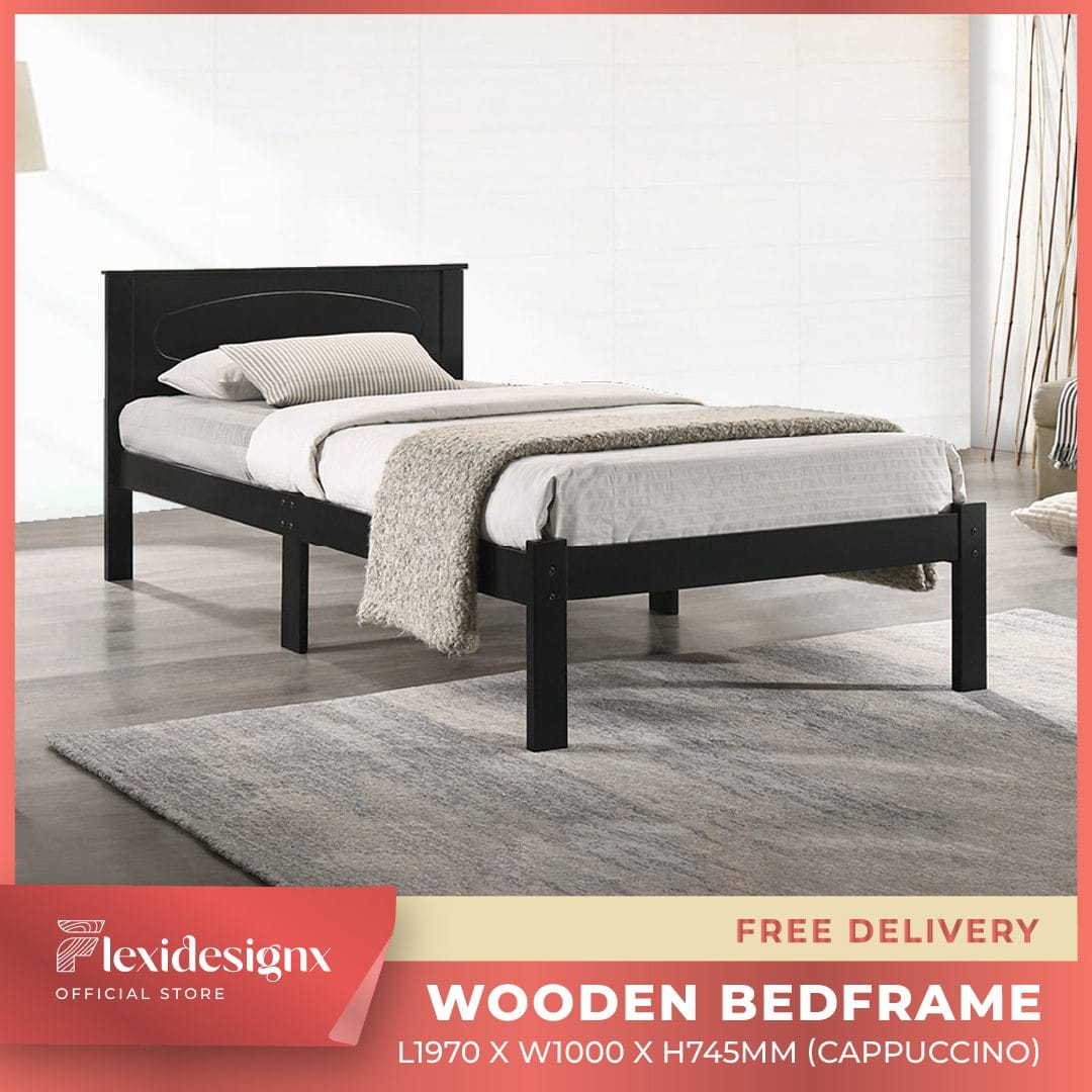 Classic and Durable Wooden Single Bed Frames Flexidesignx