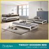 stackable bed frame Singapore – TWIGGY solid wood single bed