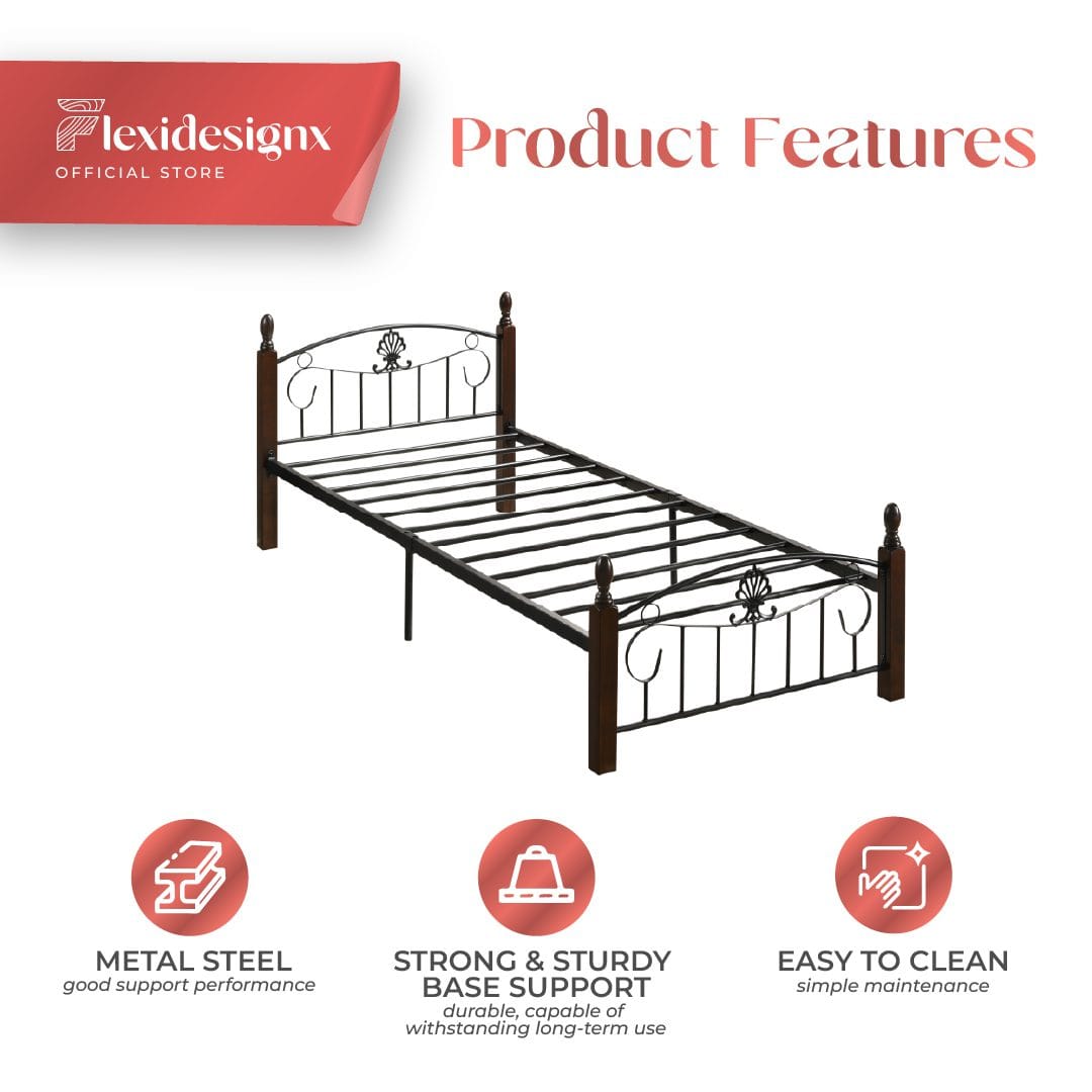 Classic and Durable Wooden Single Bed Frames Flexidesignx