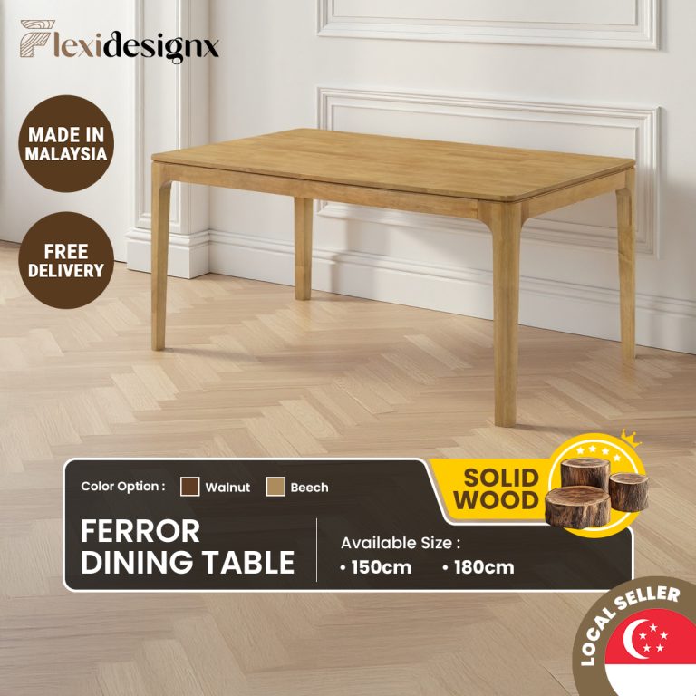 FERROR Dining Table 150CM/180CM