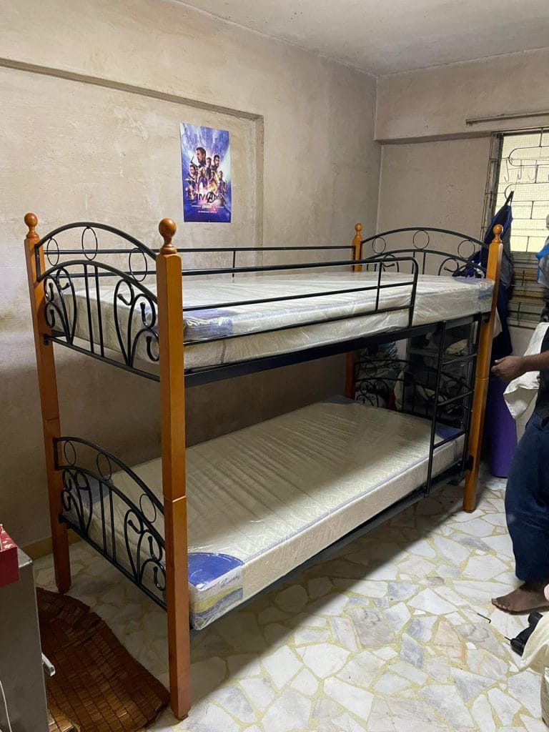 metal bunk bed Singapore – ORRA double decker bunk frame