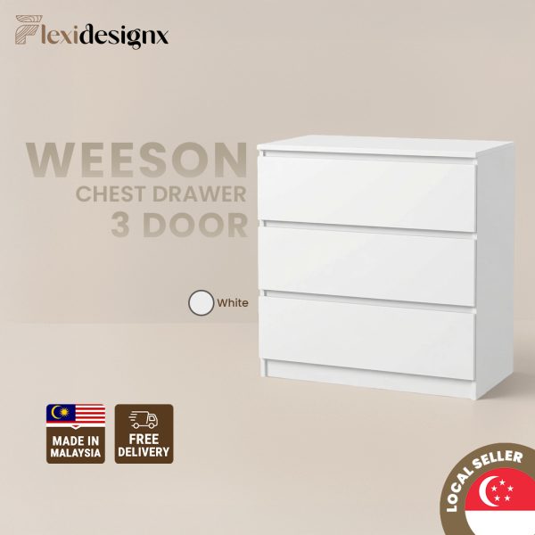 WEESON 3 Chest Drawer Singapore