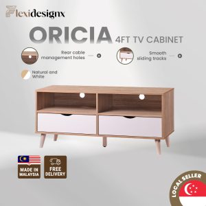 ORICIA TV Cabinet 4FT