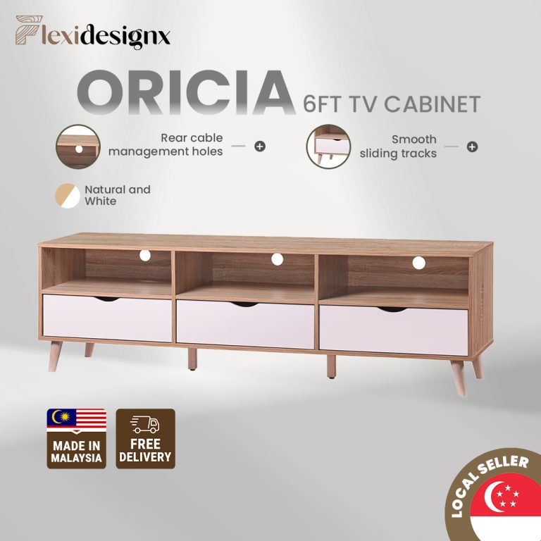 ORICIA TV Cabinet 6FT