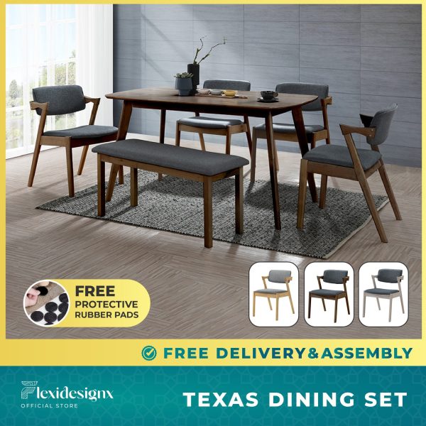 Texas Dining Chair - Walnut Finish