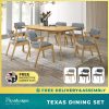 Texas Dining Chair - Walnut Finish