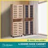 Tori 4 Door Shoe Rack Singapore