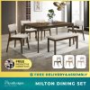MILTON Solid Wood Dining Set