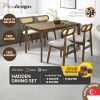 Hadden Wood Dining Set Singapore