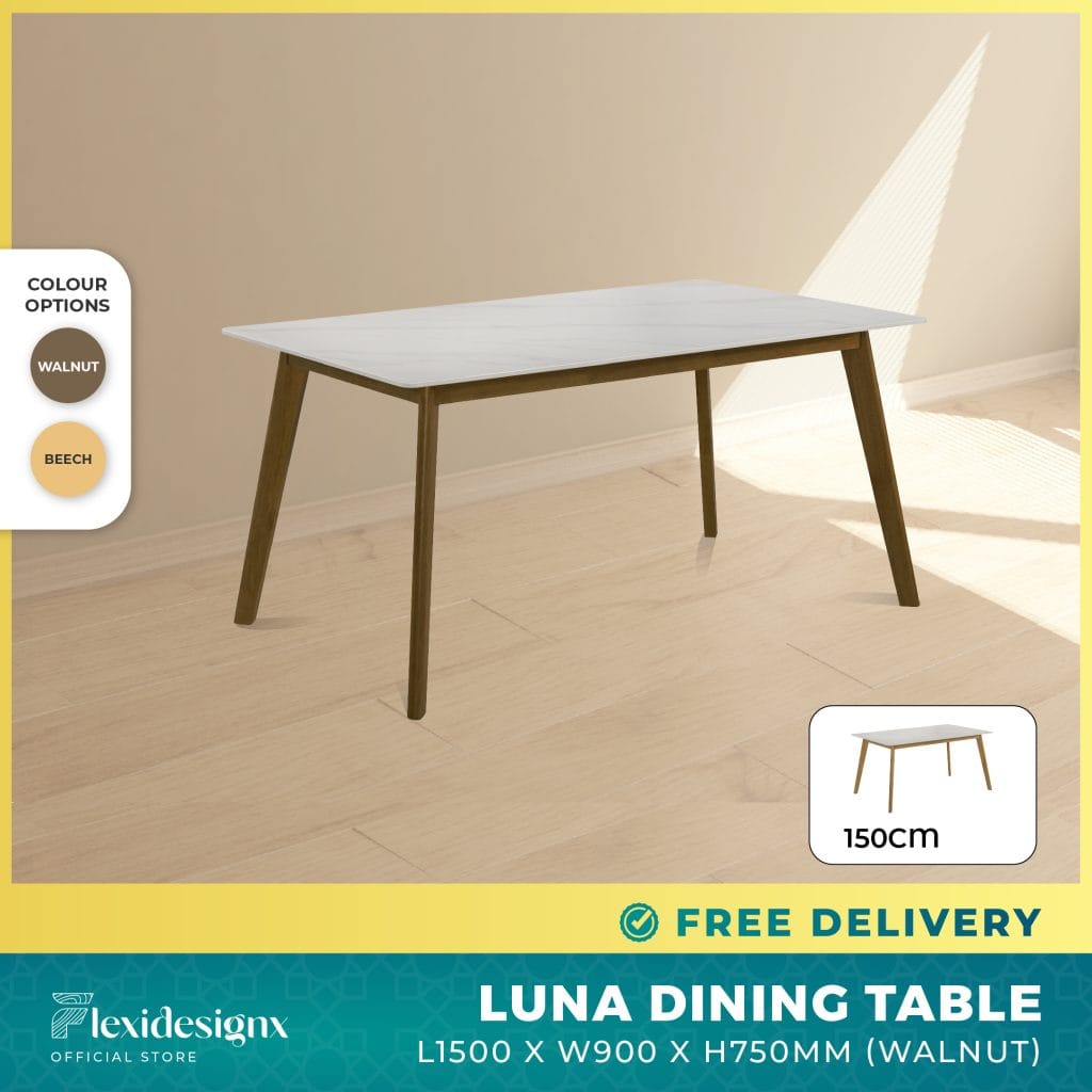 LUNA Sintered Stone Table