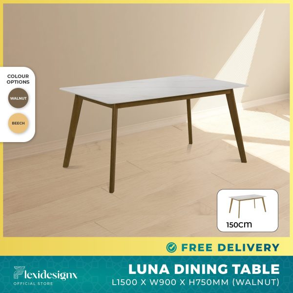 LUNA Sintered Stone Dining Table Singapore