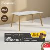 LUNA Sintered Stone Dining Table Singapore