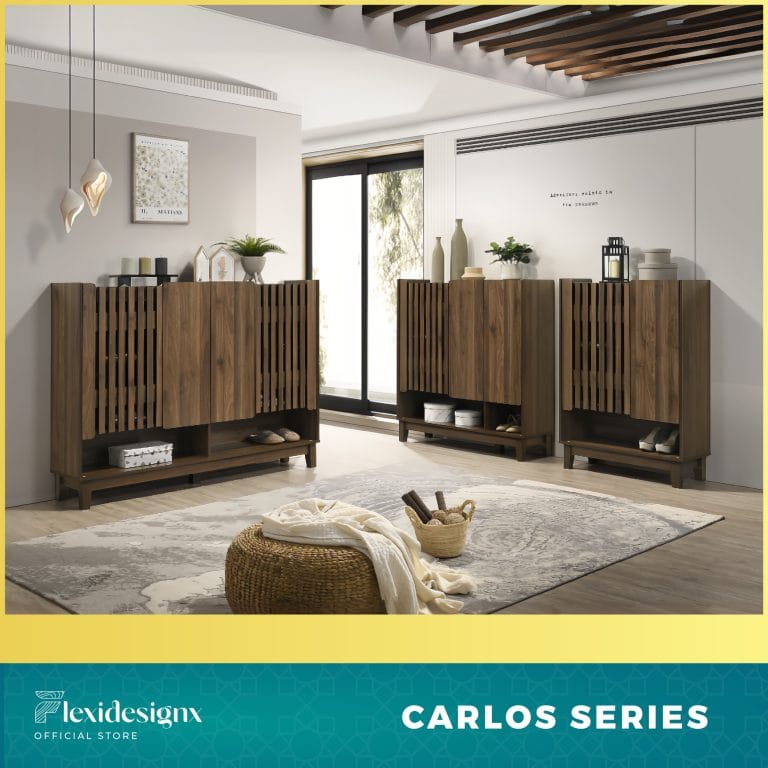 CARLOS Shoe Cabinet 2/3/4 Door