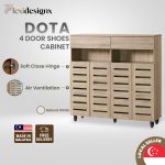 Dota 4 Door Shoe Cabinet Singapore