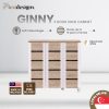Ginny 3 Door Shoe Rack Singapore