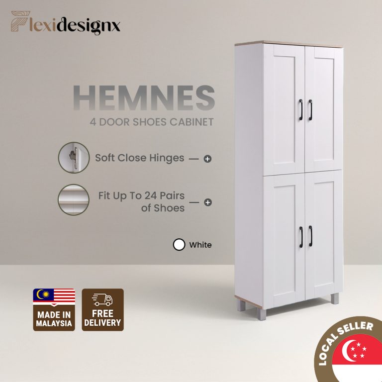 HEMNES Shoe Cabinet 4 Door