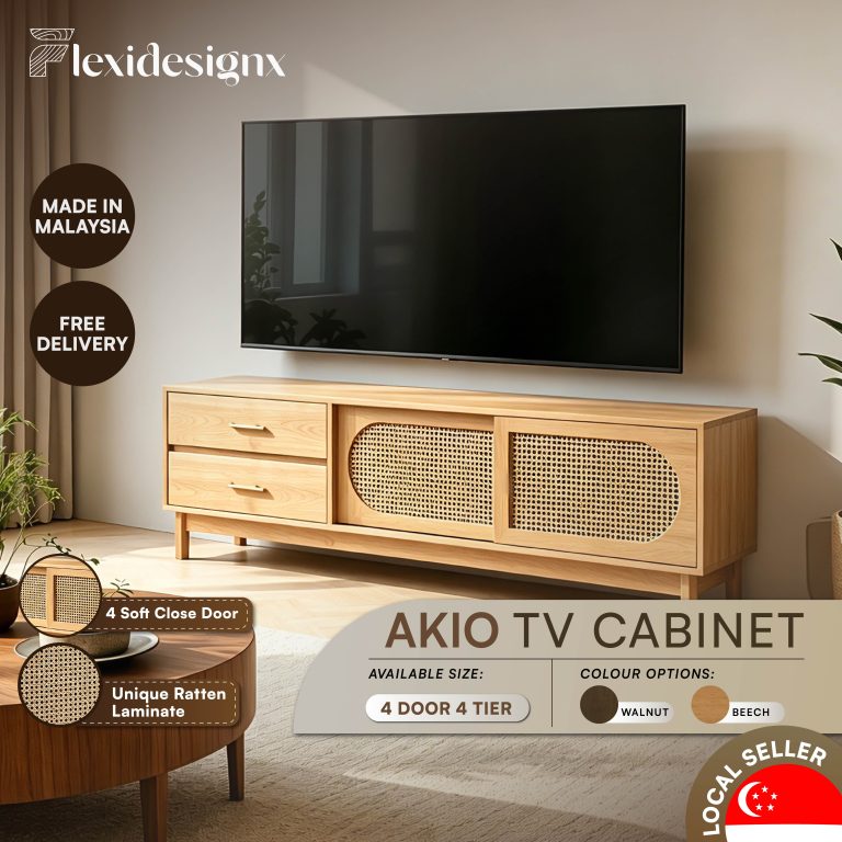 AKIO Tv Cabinet 6ft