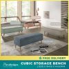 Cubic 120cm Storage Bench – Grey – 4 Colors – Free Delivery Singapore