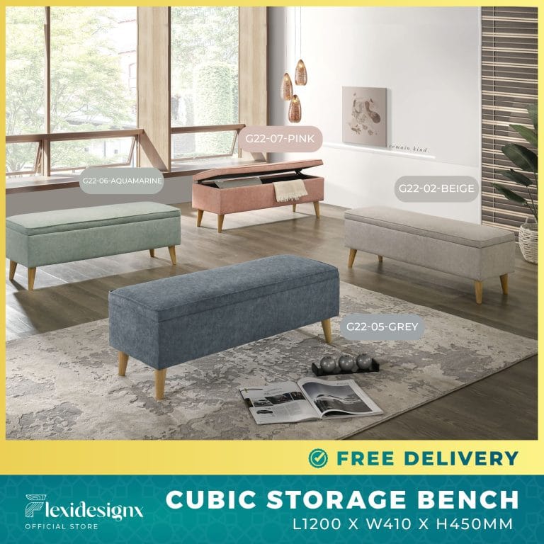 CUBIC Storage Bench 120cm