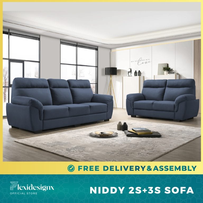 NIDDY 3+2 Sofa - Pet Friendly & Easy Clean