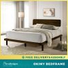 Singapore Bedroom Furniture - OKIMY Solid Wood Bed Frame
