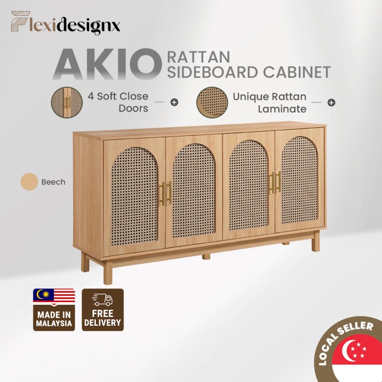 AKIO Side Board 4 Door