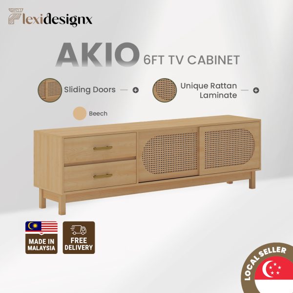 Akio Rattan TV Cabinet Singapore