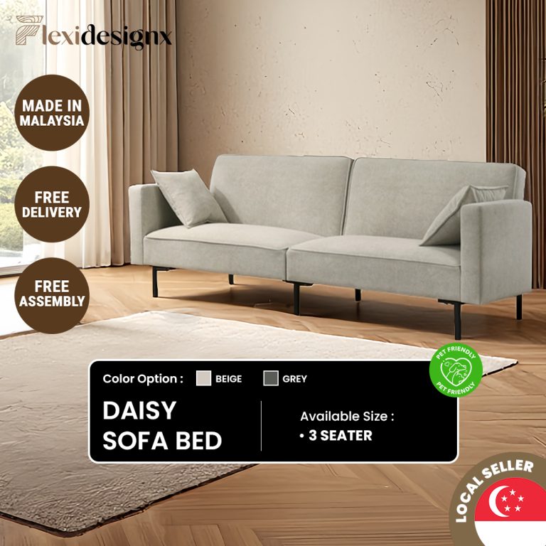 DAISY Sofa Bed - Free 2 Pillow