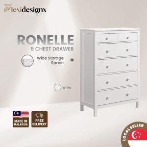 RONELLE Chest Drawer - 6 Drawer