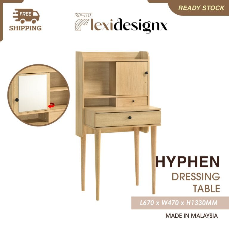 HYPHEN Vanity Table with Mirror