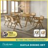 KAYLA Rattan Dining Set Singapore